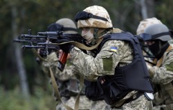 На Украине начались международные военные учения На Украине начались международные военные учения